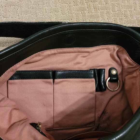 Sigrid Olsen Black Leather Pocketbook. - Picture 6 of 8